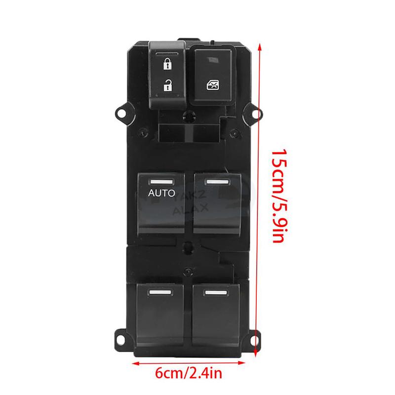 35750-T0A-H01 for Honda CR-V 2012-2015 Civic 2012-2017 Front Left Master Power Window Control Switch Controller 35750T0AH01