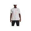 Under Armour Printed Logo Camouflage Crew Neck T-Shirt Men Tops White 1357727-100