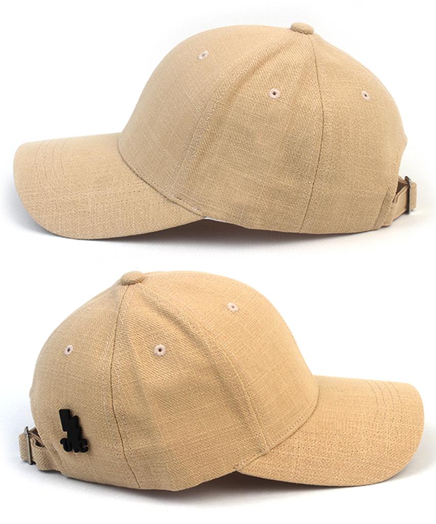 Yunibeosyeolkemiseuteuli Linen Muji Beige Ballcap Linen Hat