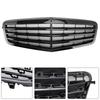 Black Front Grille Grill Fit for Mercedes-Benz E Class W212 E350 E550 2010 2011 2012 2013