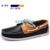 Fashion Male Classic Boat Shoes Leather Hot Sale New Men's Outdoor Walking Shoes Men Wedding Dress Shoes Lace-Up Fashion Men Loafers
