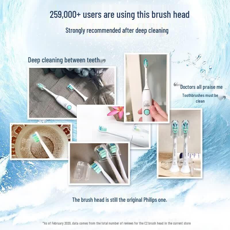 Philips DiamondClean Electric Toothbrush Heads (3-Pack)