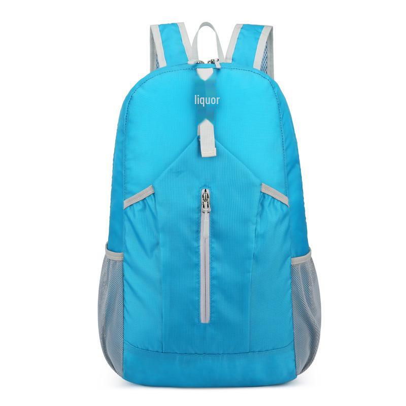 Waterproof Foldable Backpack for Women - High-Capacity Outdoor and College Mountaineering Bag