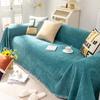 Grey Chenille Sofa Cover Cloth Non-slip Cushion Universal All-inclusive Simple Cover Towel Blanket.