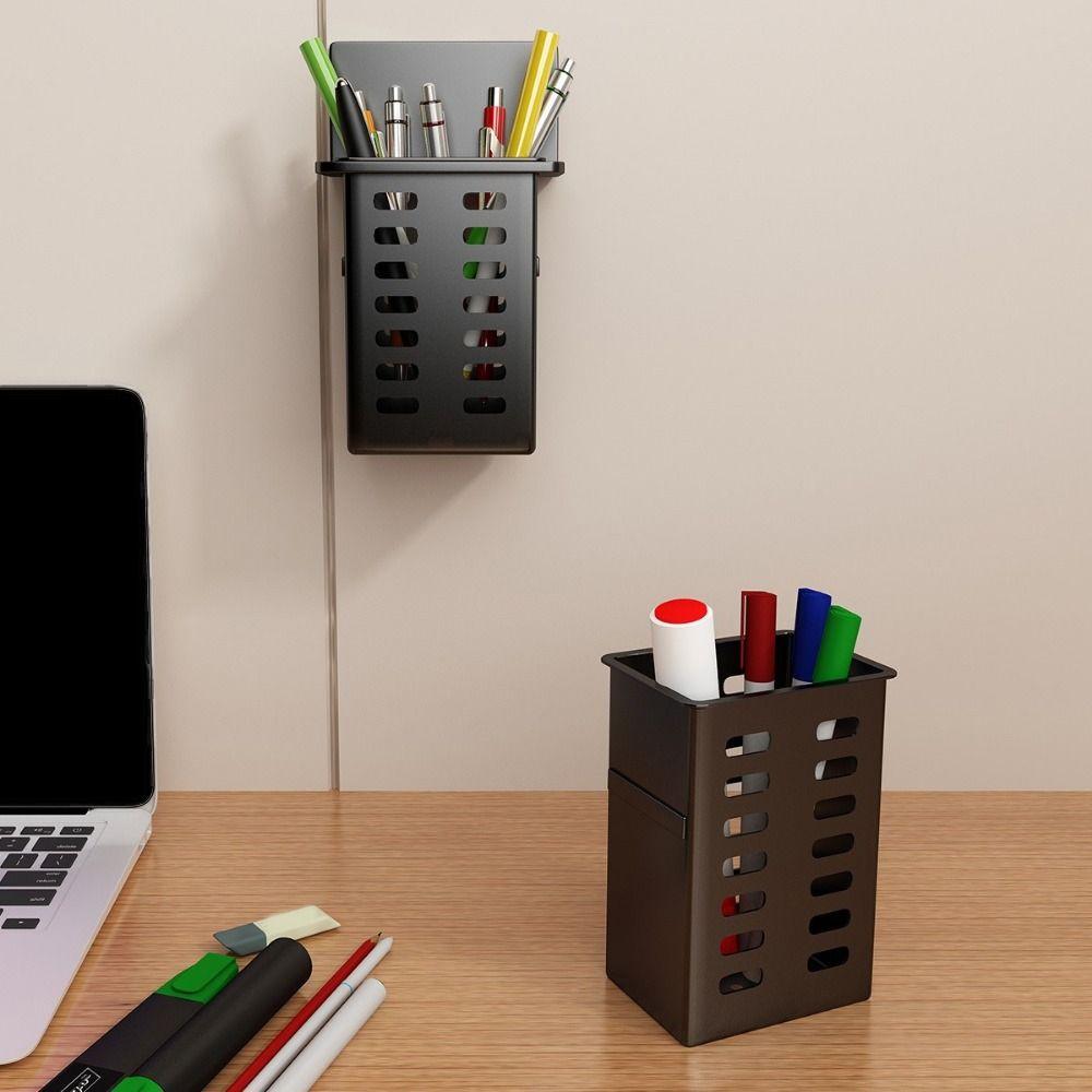 Plastic Toothbrush Storage Rack No Drill Chopsticks Cage Practical Wall Mounted Storage Box  Dorm