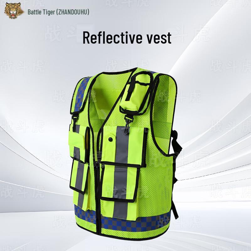 Battle Tiger Multi-function Reflective Safety Vest
