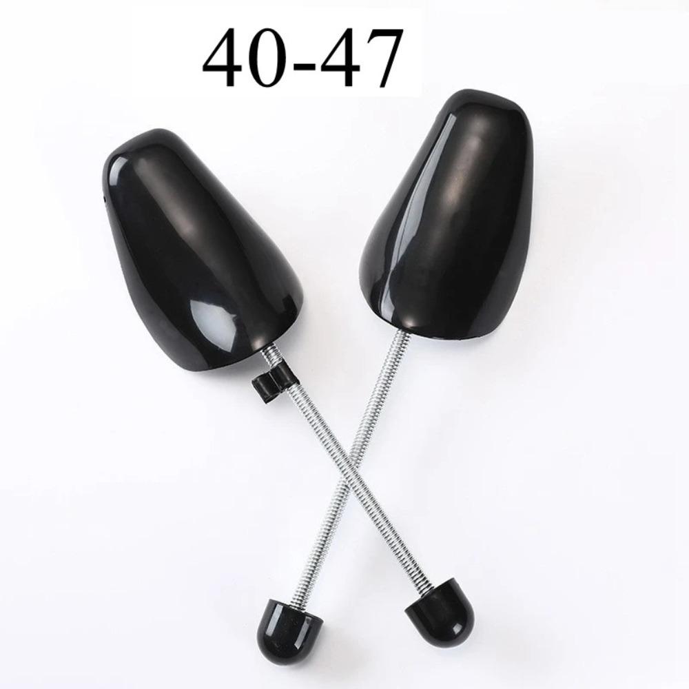 

2Pcs PP Plastic Spring Shoe Trees Metal Shoe Lasts New Shoe Inner Support Men Women Shoe Black Men