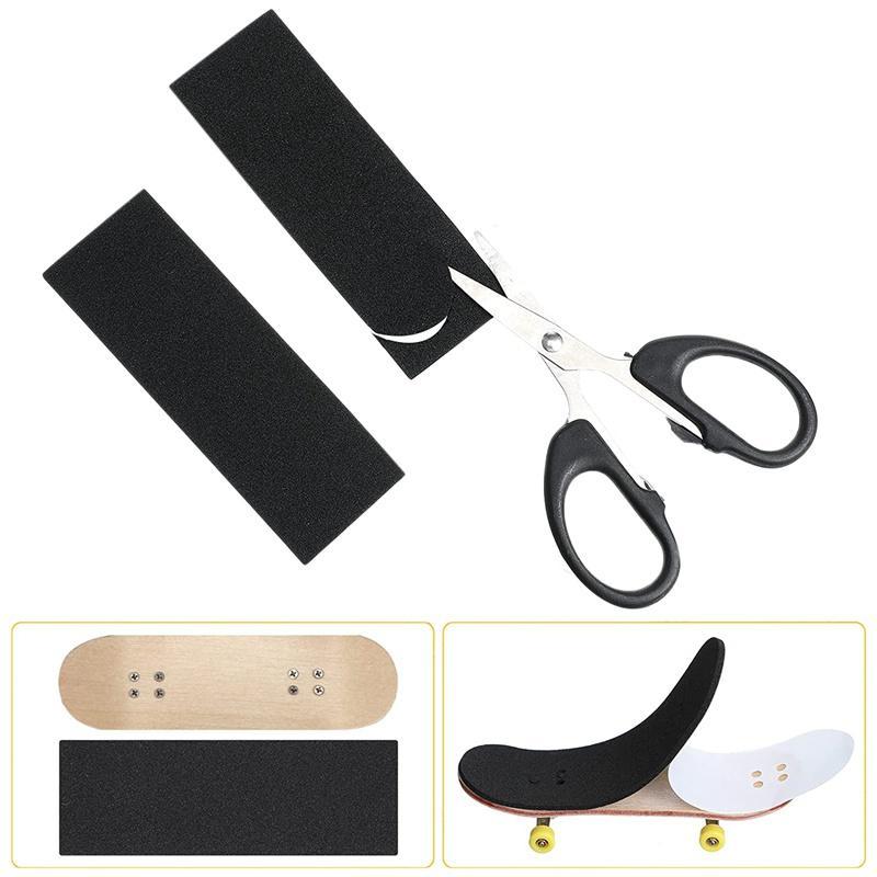 30pc Finger Skateboard Grip Tape With Non Slip Surface Strong Adhesive For Fingerboard Fans Daily DIY Use