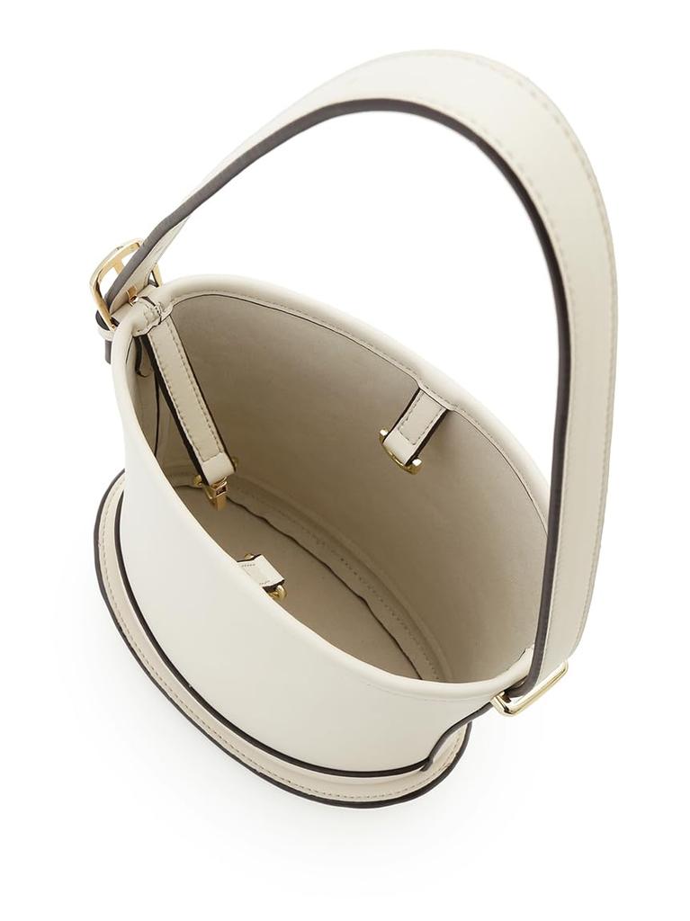 Curved Line Mini Basket Bag FWGB261335 IVR Free Size [FRAY I.D] Women's
