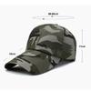 Army Camouflage Male Baseball Cap Men Embroidered Brazil Flag Caps Outdoor Sports Tactical Dad Hat Casual Hunting Hats