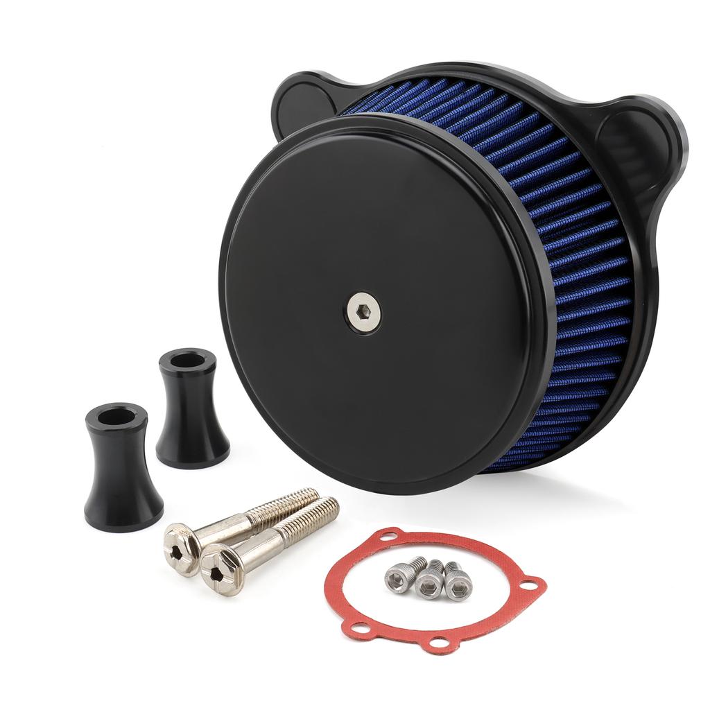 Motorcycle Air Cleaner Intake Filter Kit For Harley Touring Road King Electra Glide Dyna Street Bob Low Rider Softail Fat Boy