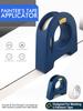Masking Tape Dispenser with Free White Tape, Desktop Sticker Roller for Washi & Craft Tape, Easy One-Hand Use Organizer with Cutter