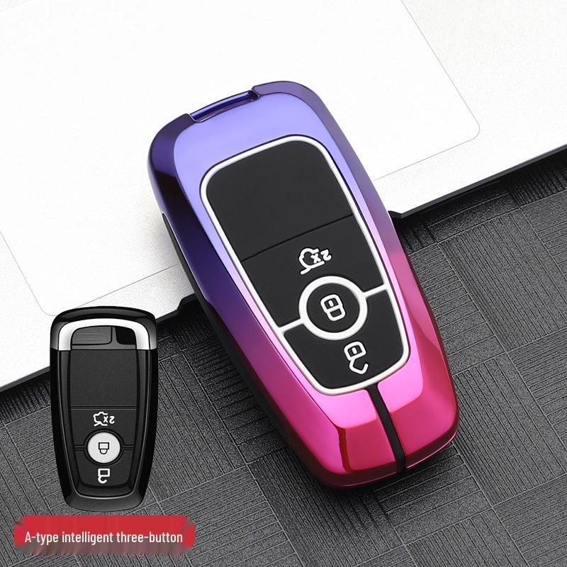 

Compatible Metal Key Case for Lincoln Models: Corsair, Aviator, Navigator, MKX, Continental, MKZ, MKC