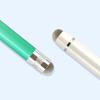 Gradient color silver fiber cloth pen head double head capacitive pen touch screen pen mobile phone tablet universal metal stylus