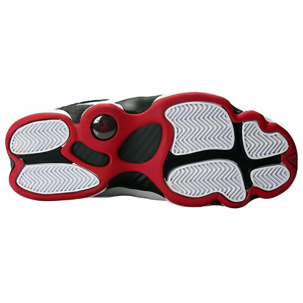 New JORDAN 6 Rings Black White Gym Red 322992-012