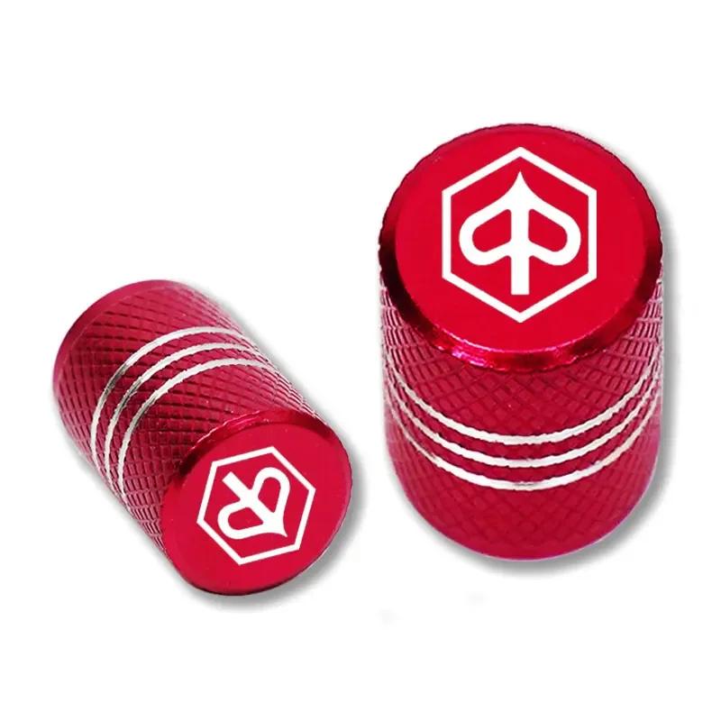 Zubehör Motorrad CNC Aluminium Reifenventil Luftanschluss Ventilschaft Abdeckkappen Für PIAGGIO Liberty125 MP3 500 Medley Beverly 300 ZIP50