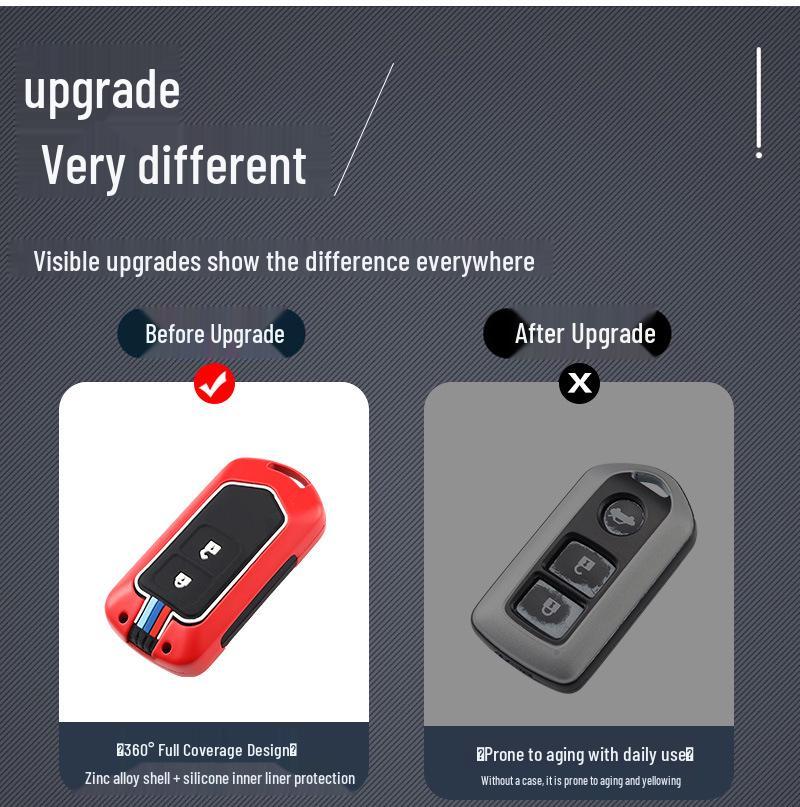Compatible Key Case for Toyota Vios, Yaris, L Highlander, Camry, and Yaris X