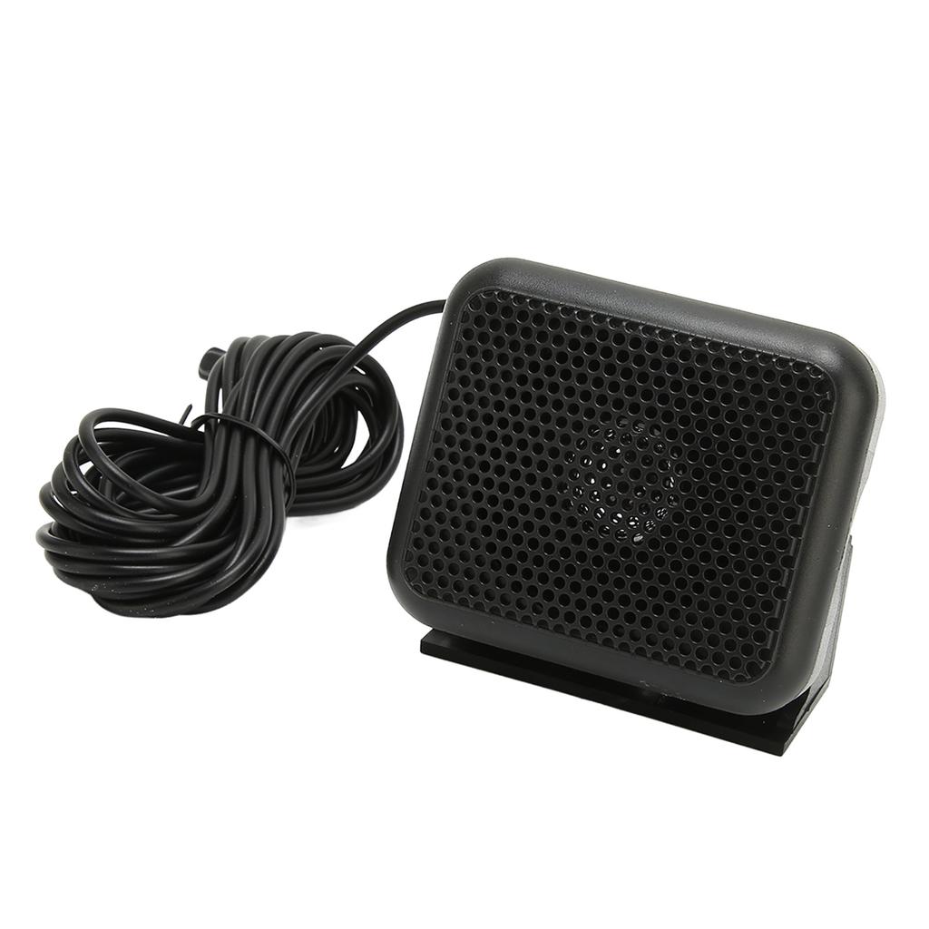 Car Radio Speaker Portable Car Radio External Speaker with 3.5mm Plug and Base for FT 7800R FT 7900R FT 8800R FT 8900R