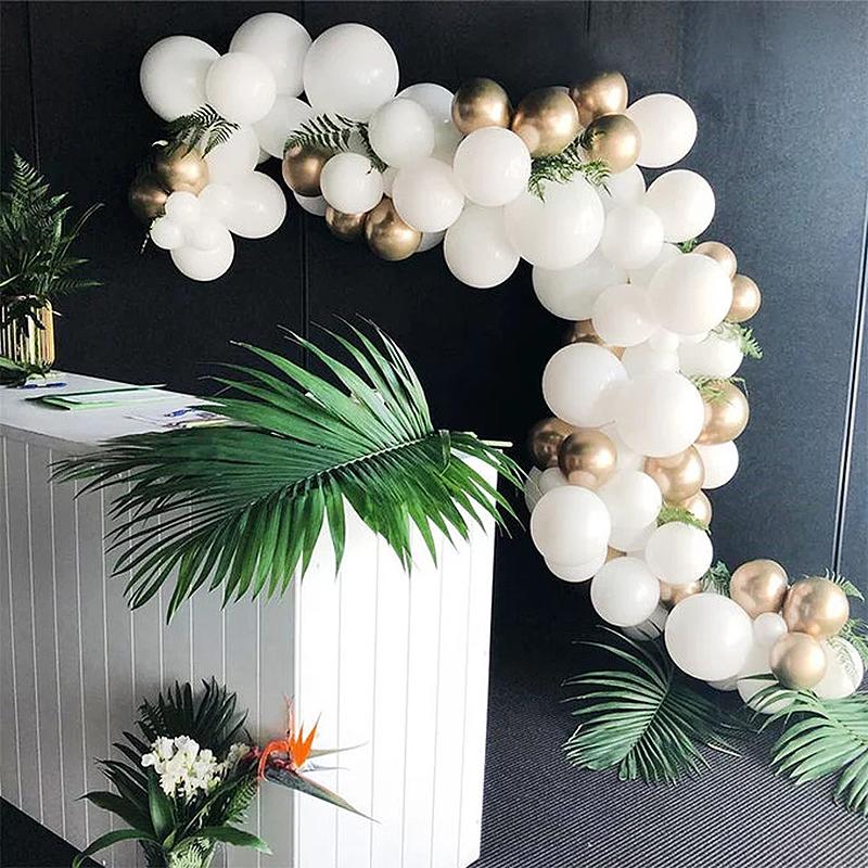 5-36inch White Balloons Wedding Party Inflatable Helium Balloons Decoration Toy Baby Birthday Party Engaged Bride To Be Supplies