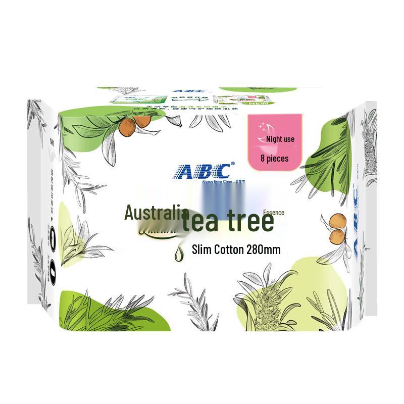 ABC Australian Tea Tree Night Sanitary Pads