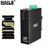 HAILE Industrial Rail-Mount Fiber Optic Transceivers & Switches
