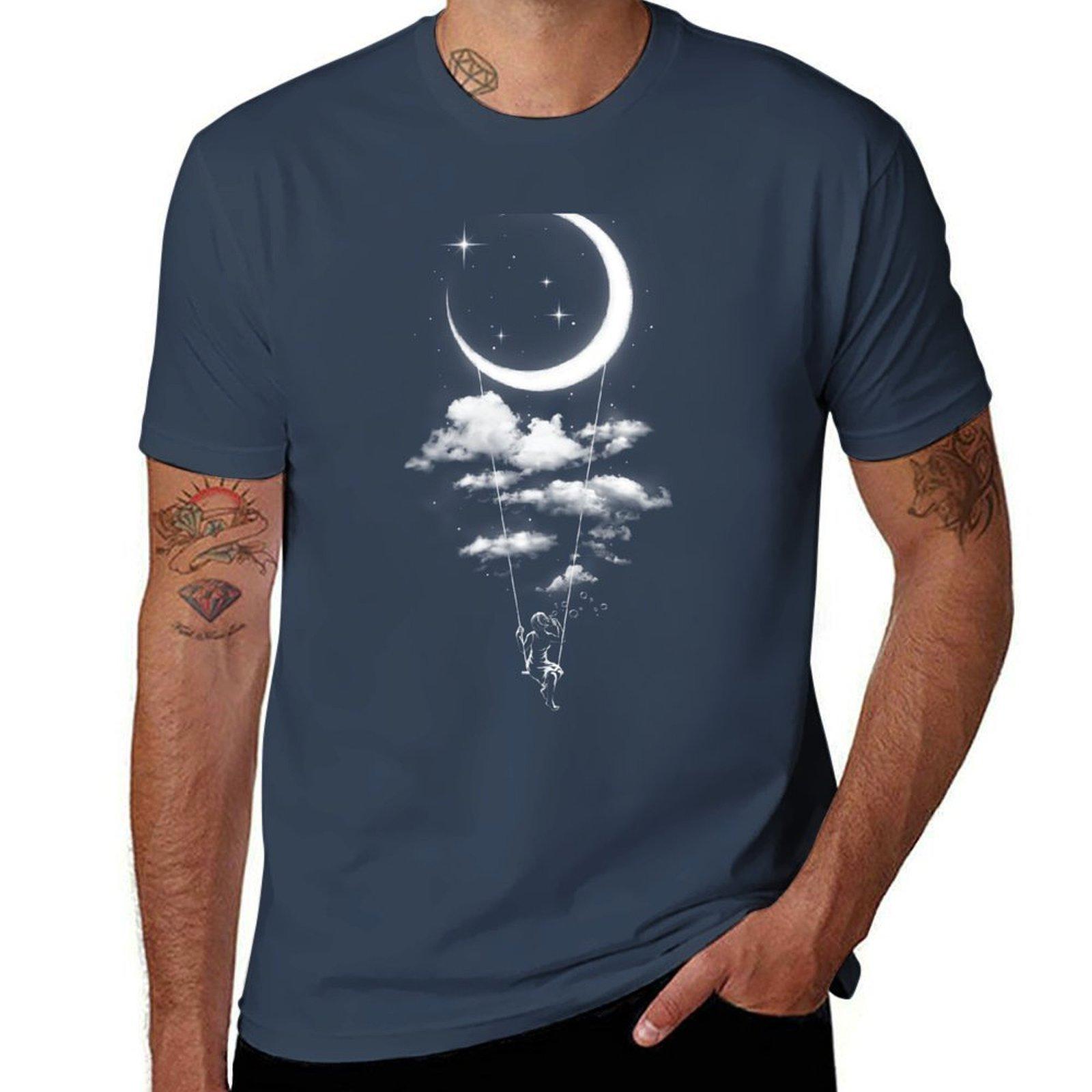 Moon Swing TShirt Lightweight Sport Basic TShirt S