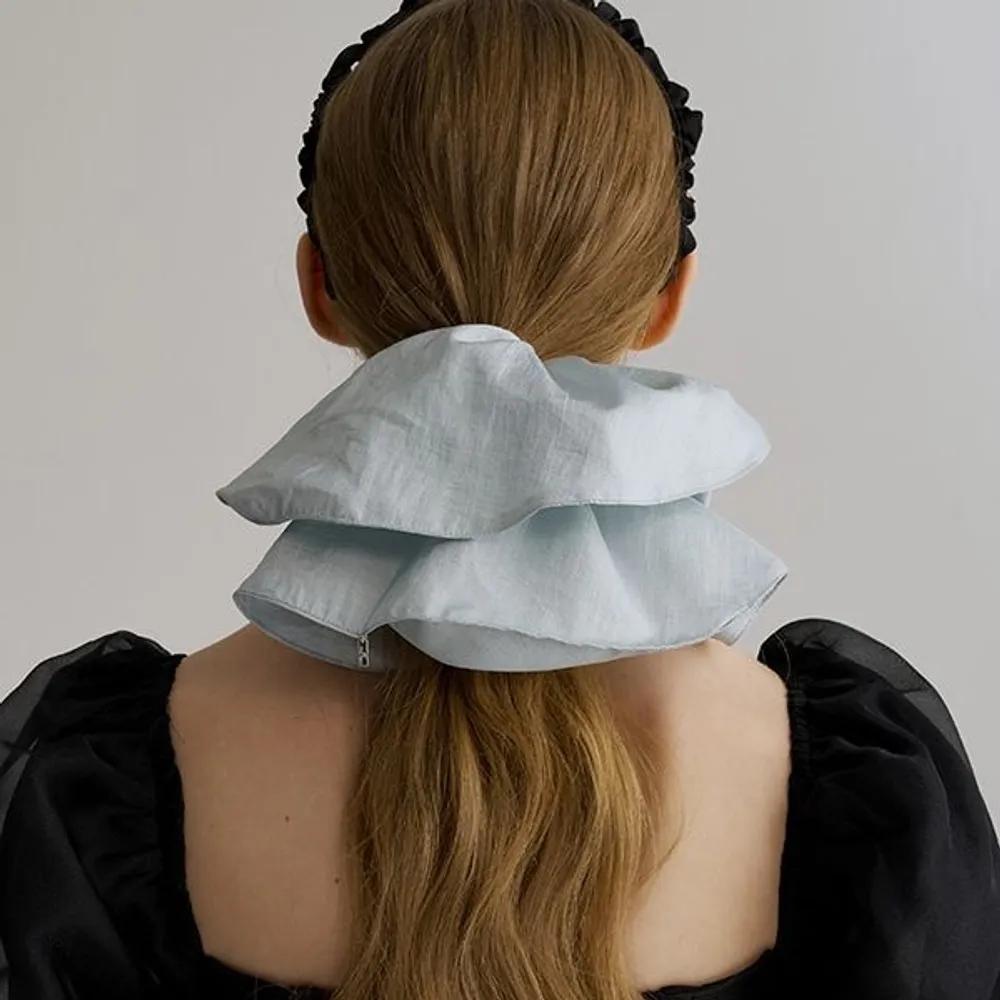 Flare Big Scrunchie JP-25-019S brown