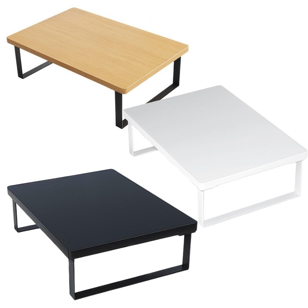 Mikrowellenregal Metall Holz Küchenständer 30x40cm Schwarz Weiß Gelb