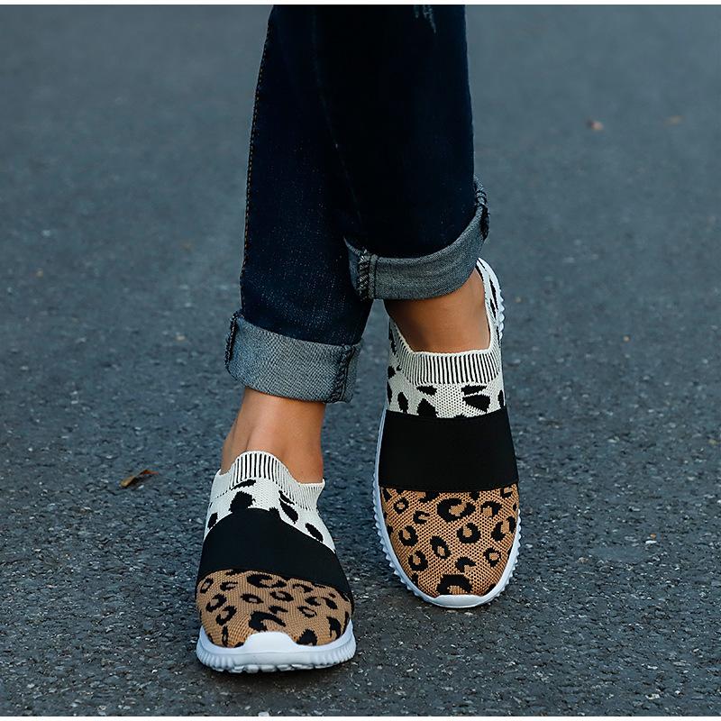 Модные женские повседневные туфли из вулканизированной ткани — фото 5