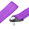X AUTOHAUX Bumper Trailer Belt Tow Strap Tow Strap Aluminum Alloy Nylon 29 X 4.7cm Murasaki