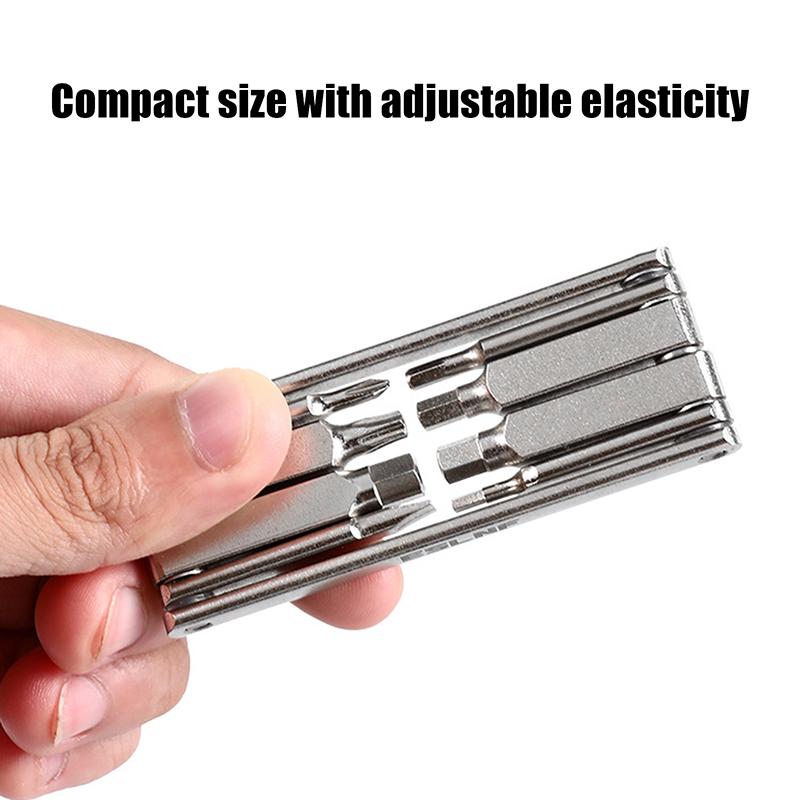 1Pc 8 In 1 Function Bike Tool Portable Cr-V Steel Hex Spoke Wrench Motorcycle Cycle Screwdriver Multi Bicycle Repair Tool