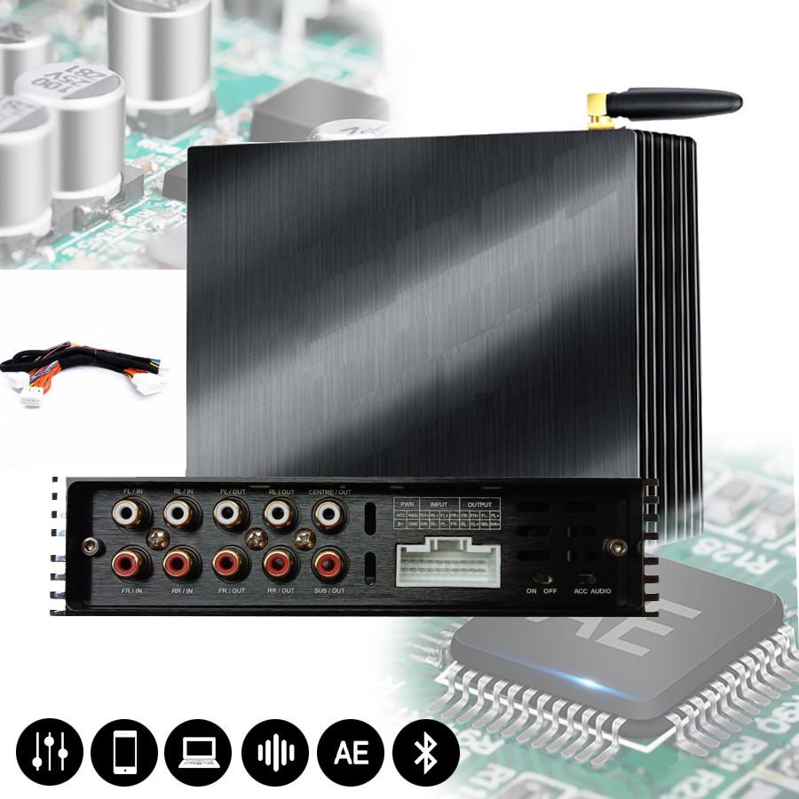 4CH IN/6CH OUT Car Digital DSP Amplifier High Resolution Audio Play DSP Processo