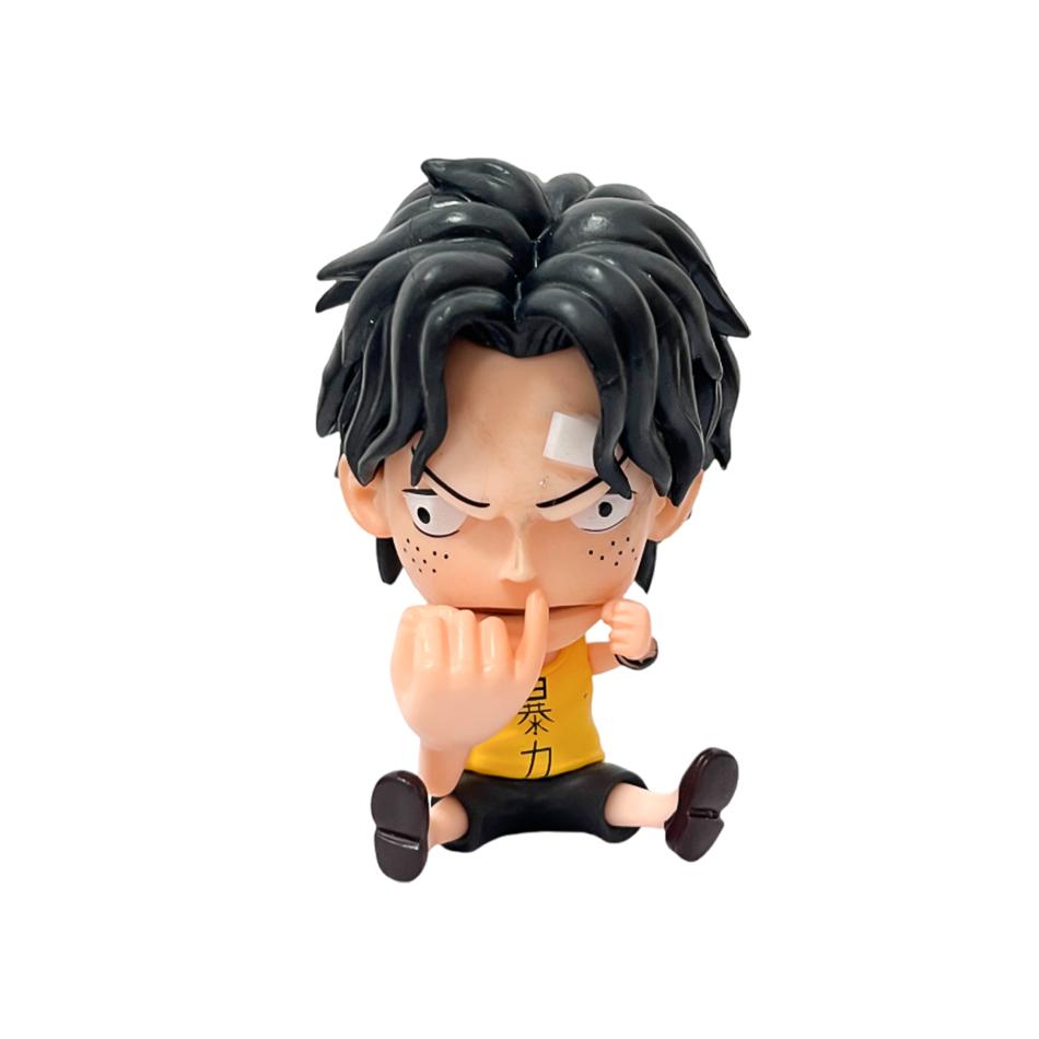 Chibi Big-Headed Luffy One Piece Gk Sitting Pose Zoro Chopper Enel Empress Action Figures Anime Toys Decorations Gifts In Stock