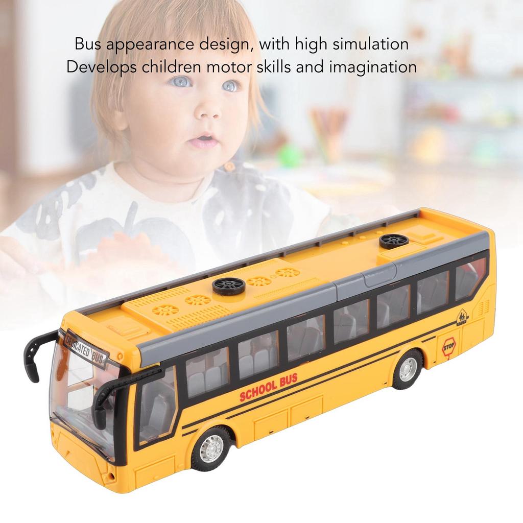 Remote Control Bus High Simulation All Directions Driving Re Able RC School Bus for Children