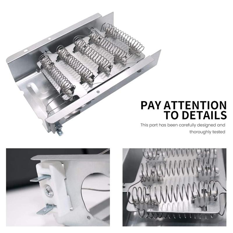 279838 Dryer Heating Elements 279816 Thermal Cut-Off Fuse Kit 3392519 Dryer Thermal Fuse Repair Kit for Whirlpool Dryer