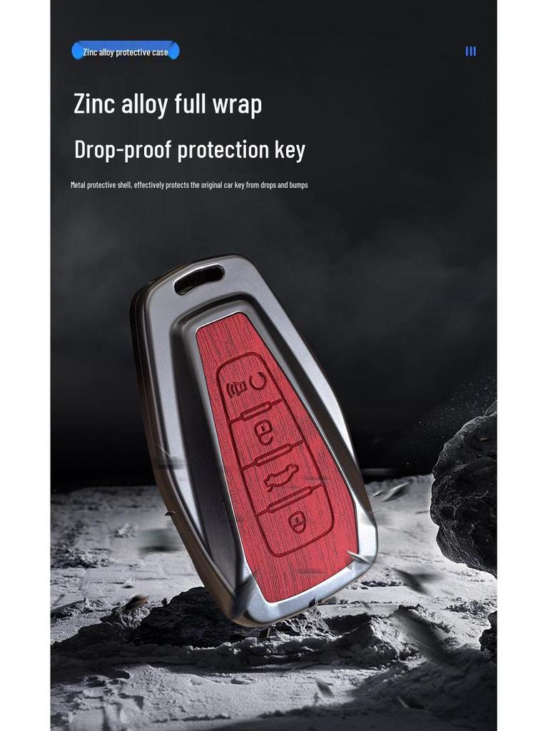 Proton Car Key Covers: Premium Zinc Alloy Case for X50 & X70, Men's & Women's Styles