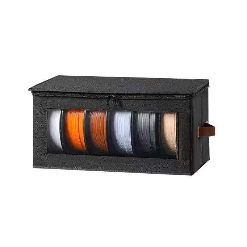 Large Capacity Filament Storage Box 3D Printer Filament Saver for 1kg Spools Dehumidifier Box for Makers and Lab Use