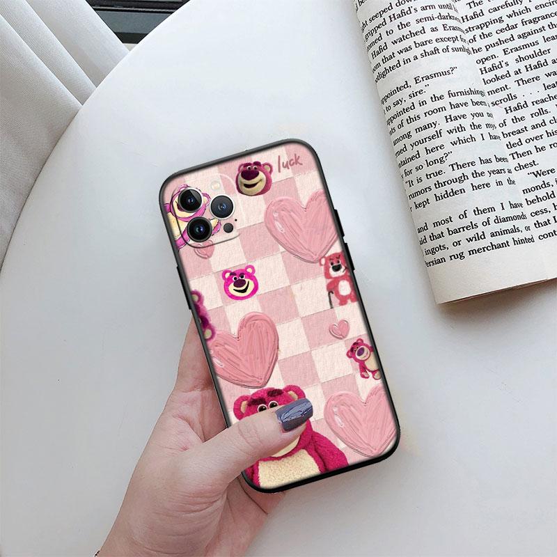 Disney Lotso Phone Case for Motorola Moto Edge 60 60s 70 G86 G56 G54 E14 G04S G45 G54 G64 Pro Power Neo Fusion