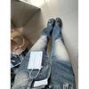 Damen High-Waist Retro Micro Flare Jeans - Petite, Locker, Schlankmachend, Weitbein, Bodenlang Sommerstil