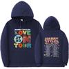 Unisex Love On Tour 2023 Letter Print Casual Sports Hoodie