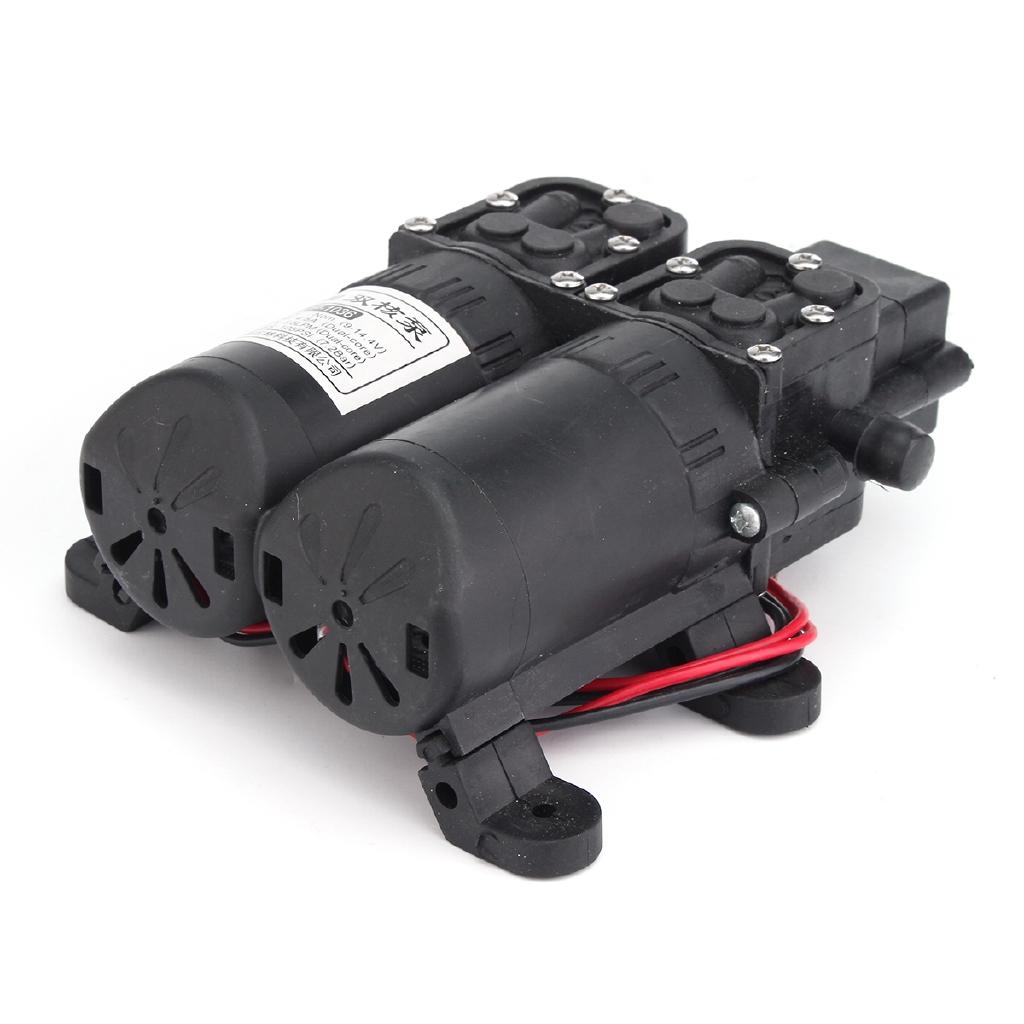 4.5A 12V 5.5LPM 105PSI Dual Electric Motor High Pressure Self Priming Diaphragm Water Pump For Home Garden Boat Caravan Marine Pump