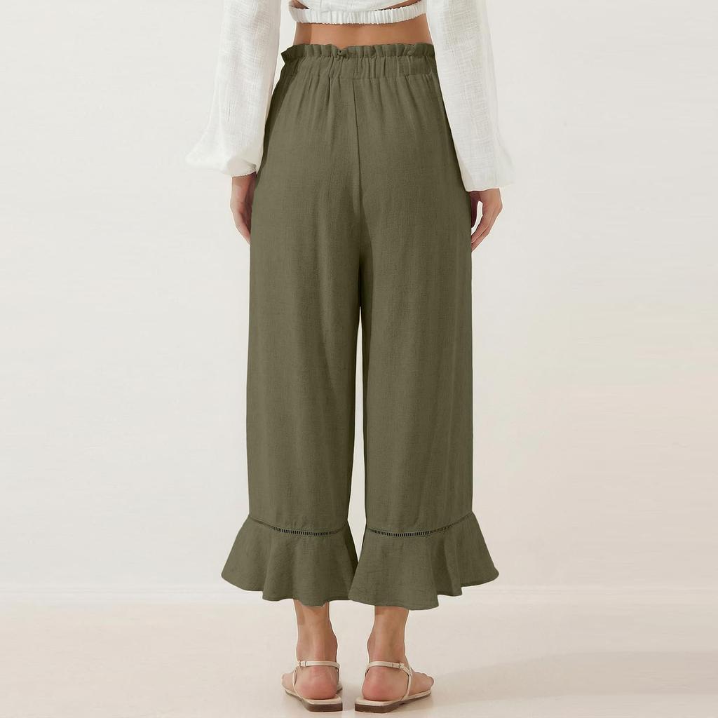 Women's Casual Fashion High-Waisted Pants