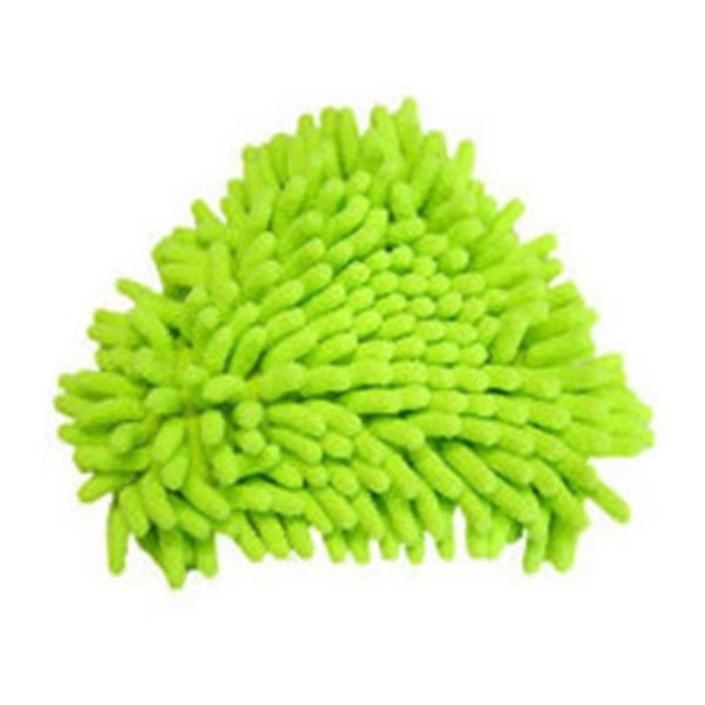 Mini Chenille Triangle Mop Head Replacement Universal Microfiber Cleaning Pad for Floors Walls Car Washing and Bathroom Use
