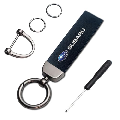 

[MSWLED] Брелок Светящийся Кожаный Модный Логотип Автомобиля Дом Брелок (Subaru)