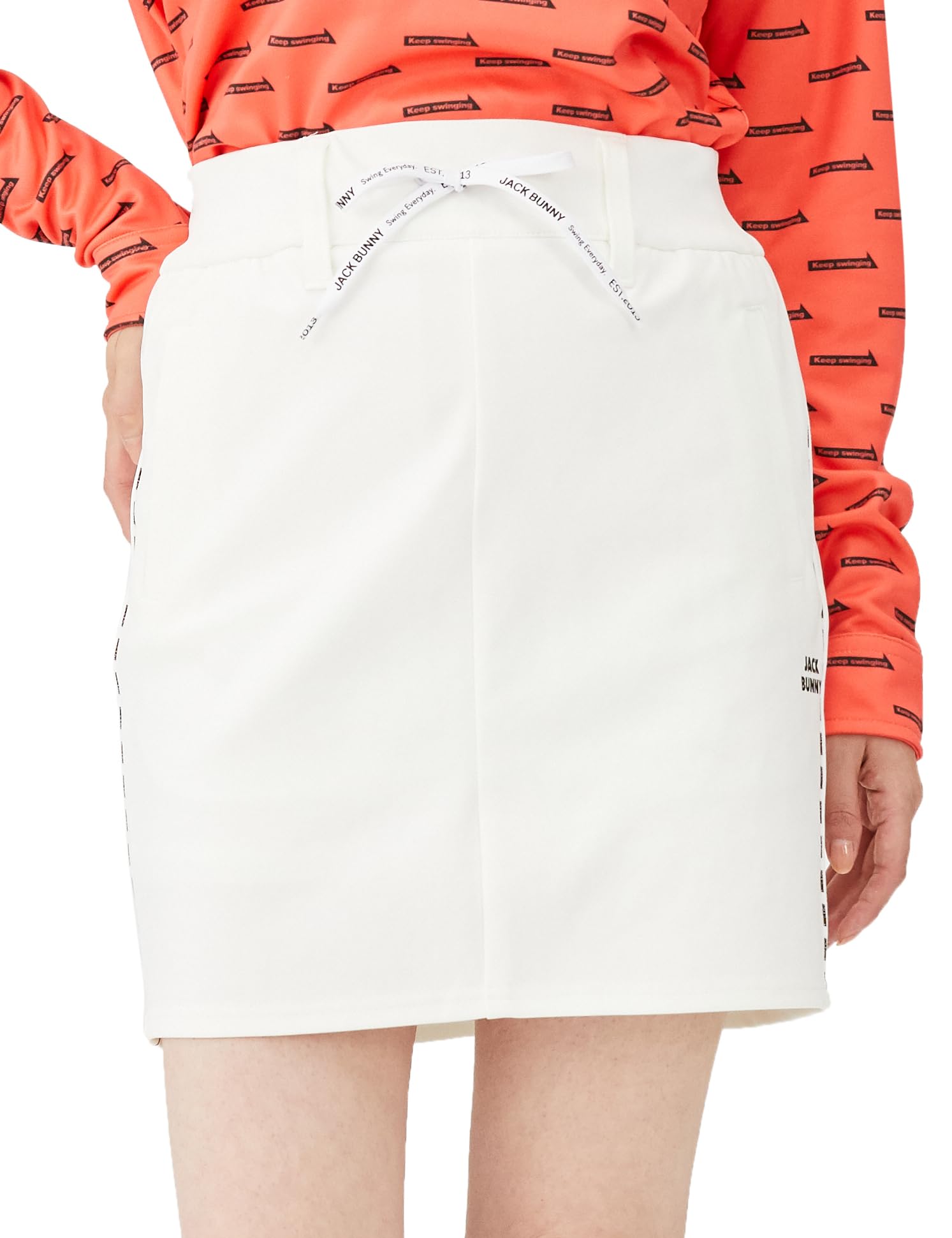 

Jack Bunny Jersey Twill Skirt 0 Women s / 263-3234928 030_White [S]