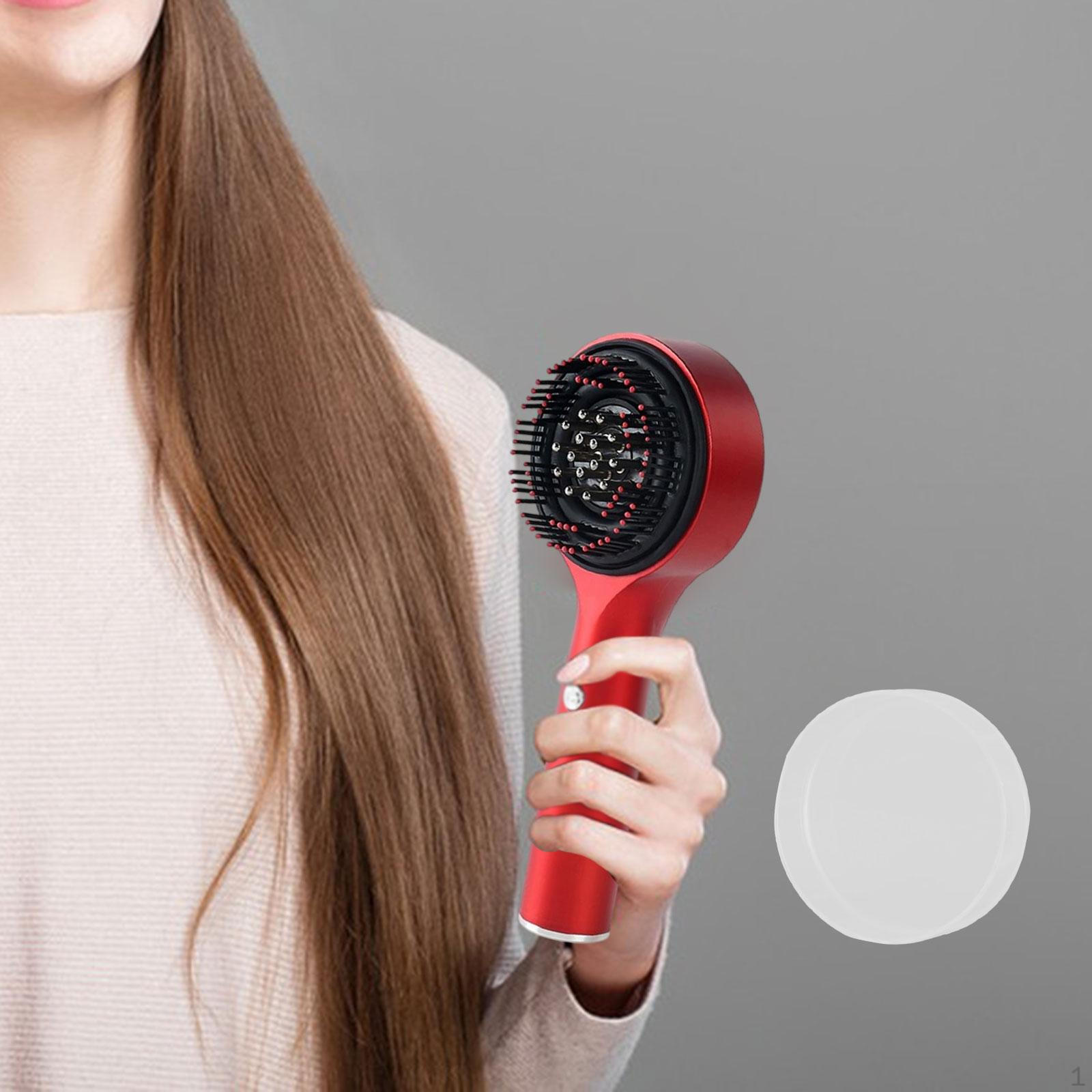 

Electric Scalp Massage Brush Portable Practical Cordless Hair Oil Dispenser красный