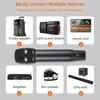 Professional UHF Wireless Microphone System with Handheld Cordless Microphone & Receiver