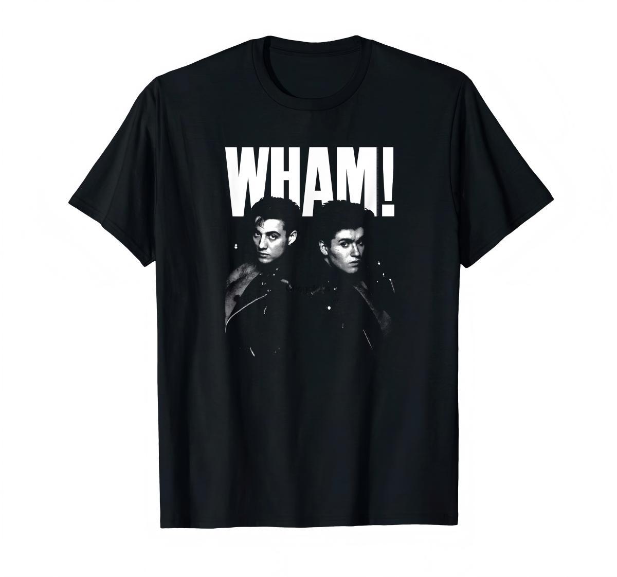 Wham! Band Portrait T-Shirt L чёрный