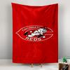 Cincinnati Reds Logo with Mascot Design Patterned tapestry for bedroom and living room home decor
