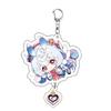 Game Keychains Acrylic Figure School Bag Keychian Holder Key Ring For Children Girl Men Accessories
